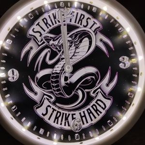 Cobra Kai wall clock